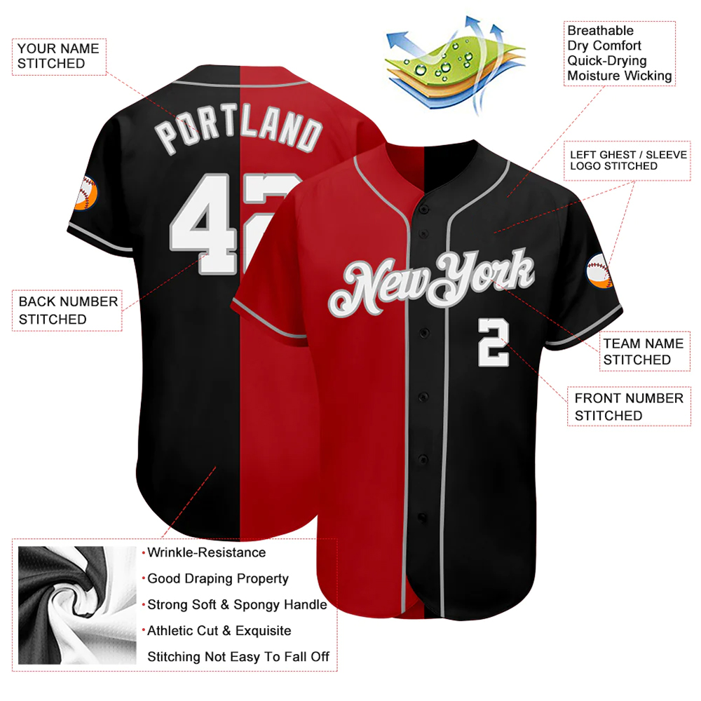 Sublimation Baseball Uniform Jersey Shirts